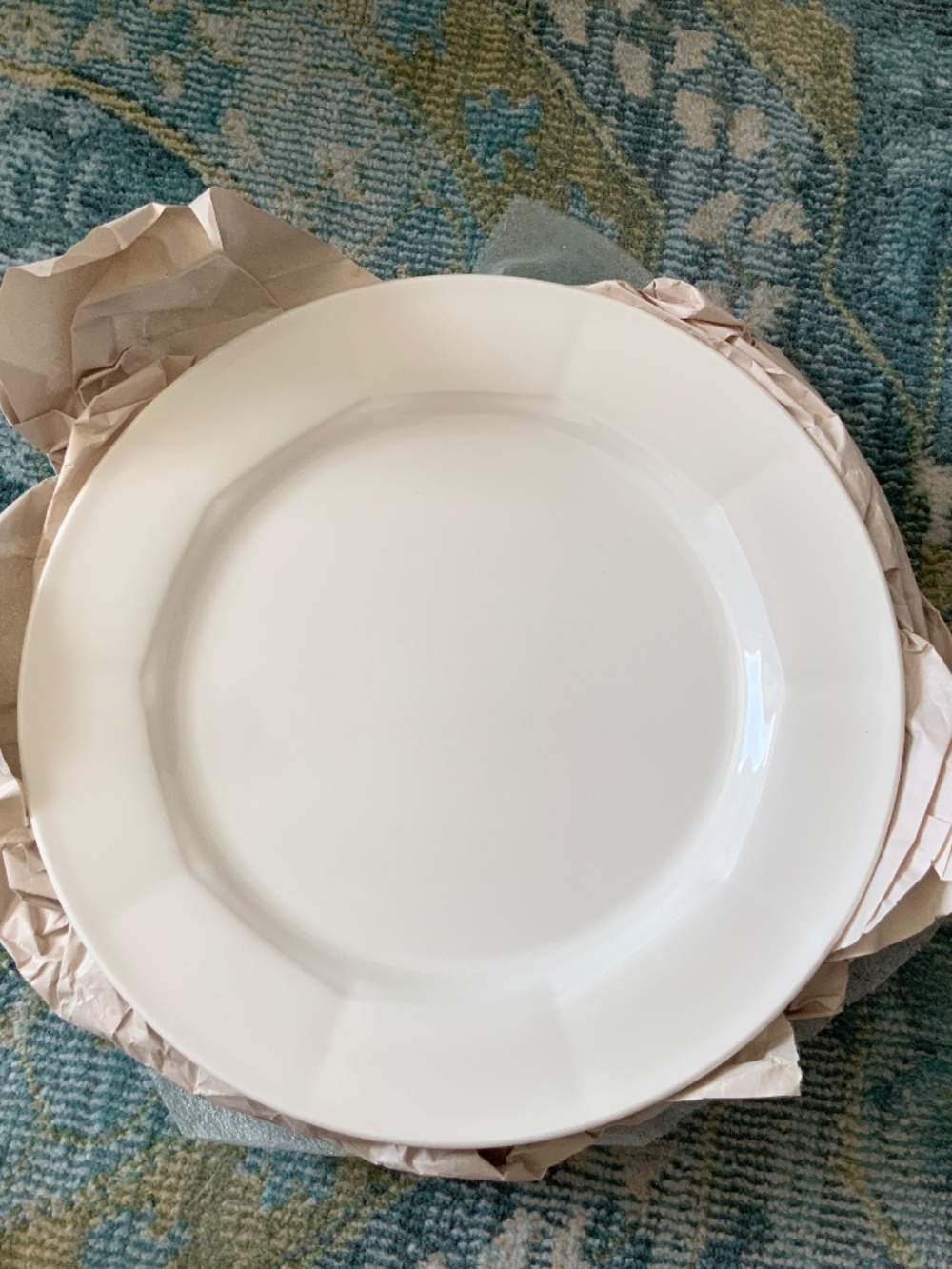 GEO Dinner plates by Villeroy & Boch, Luxembourg, Vintage, 4 qty
